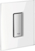 Grohe Skate Cosmopolitan Кнопка смыва для писсуара, стекло, цвет: белая луна 38846LS0