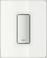 Grohe Skate Cosmopolitan Кнопка смыва для писсуара, стекло, цвет: белая луна 38846LS0