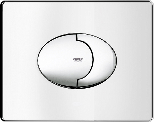Grohe Skate Air Кнопка смыва для унитаза, 2 режима, пластик, цвет: хром 38506000
