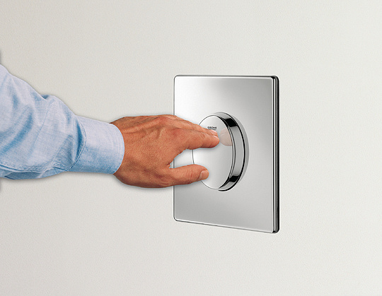 Grohe Skate Air Кнопка смыва для унитаза, пластик, цвет: хром 38564000