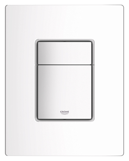 Grohe Skate Cosmopolitan Панель смыва для унитаза, 2 режима смыва, цвет: альпин-белый 38732SH0
