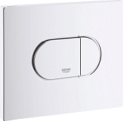 Grohe Arena Cosmopolitan Кнопка смыва для унитаза, 2 режима, пластик, цвет: альпин-белый 38858SH0