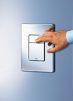 Grohe Skate Cosmopolitan Кнопка смыва для унитаза, цвет хром 38732000