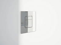 Grohe Skate Cosmopolitan Кнопка смыва для унитаза, 2 режима, пластик, цвет: матовый хром 38732P00