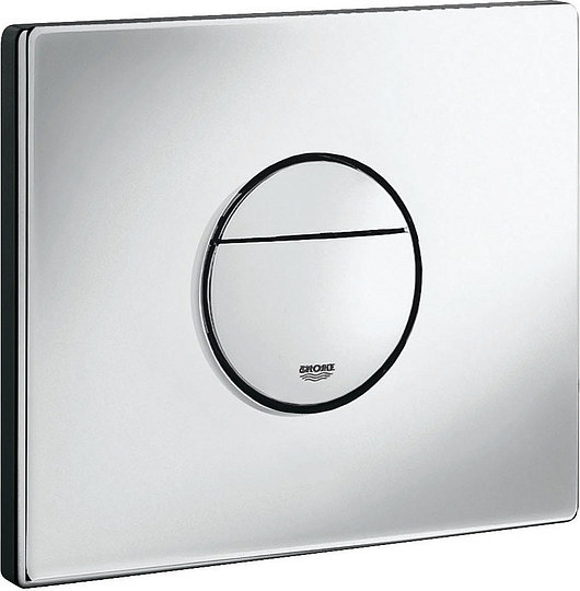 Grohe Nova Cosmopolitan Кнопка смыва для унитаза, 2 режима, пластик, цвет: хром 38765000