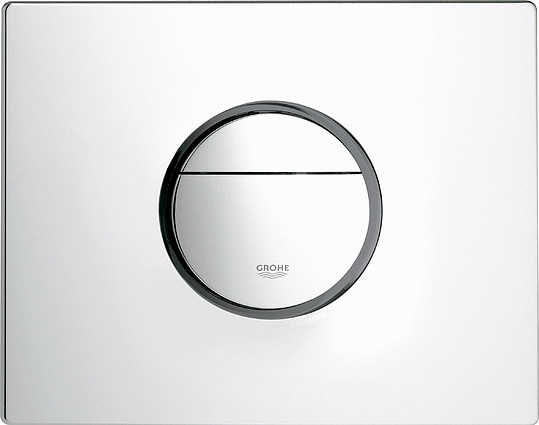 Grohe Nova Cosmopolitan Кнопка смыва для унитаза, 2 режима, пластик, цвет: хром 38765000