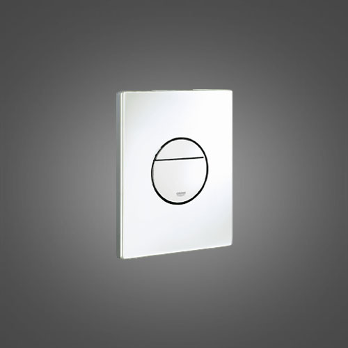 Grohe Nova Cosmopolitan Кнопка смыва для унитаза, 2 режима, пластик, цвет: хром 38765000