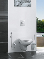 Grohe Nova Cosmopolitan Кнопка смыва для унитаза, 2 режима, пластик, цвет: хром 38765000