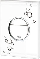 Grohe Nova Cosmopolitan Кнопка смыва для унитаза, 2 режима, пластик, цвет: белый 38847LI0