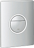 Grohe Nova Cosmopolitan Light Кнопка смыва для унитаза, 2 режима, пластик, цвет: хром 38809000