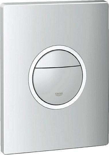 Grohe Nova Cosmopolitan Light Кнопка смыва для унитаза, 2 режима, пластик, цвет: хром 38809000