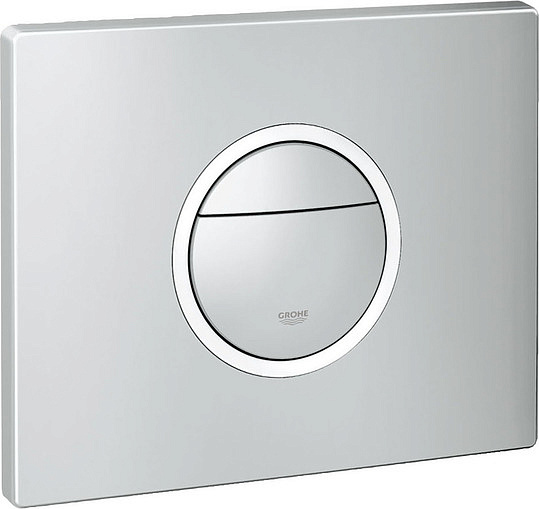 Grohe Nova Cosmopolitan Light Кнопка смыва для унитаза, 2 режима, пластик, цвет: хром 38809000