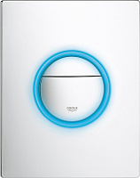 Grohe Nova Cosmopolitan Light Кнопка смыва для унитаза, 2 режима, пластик, цвет: хром 38809000