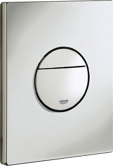Grohe Nova Cosmopolitan Кнопка смыва для унитаза, 2 режима, пластик, цвет: матовый хром 38765P00