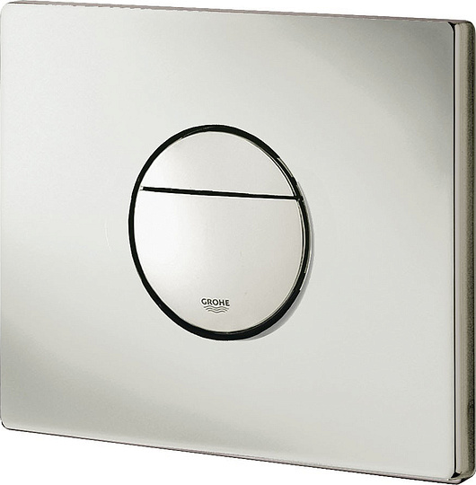 Grohe Nova Cosmopolitan Кнопка смыва для унитаза, 2 режима, пластик, цвет: матовый хром 38765P00