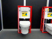 Viega Viegaswift Инсталляция для унитаза 113h см с креплением в пол 587963