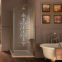 Чугунная ванна Devon&Devon Admiral ножки золото 2MRADMIRALOTDD