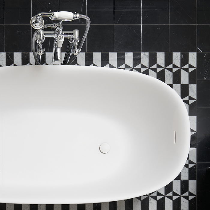 Devon&Devon Dove Ванна отдельностоящая на ножках, цвет белый DOVEFSG
