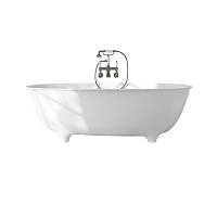 Devon&Devon Dove Ванна отдельностоящая на ножках, цвет белый DOVEFSG
