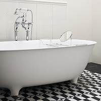 Devon&Devon Dove Ванна отдельностоящая на ножках, цвет белый DOVEFSG