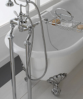 Devon&Devon Draycott Ванна 170х79хh61 см, чугунная, отдельностоящая, ножки белые 2MRDRAYBIDD