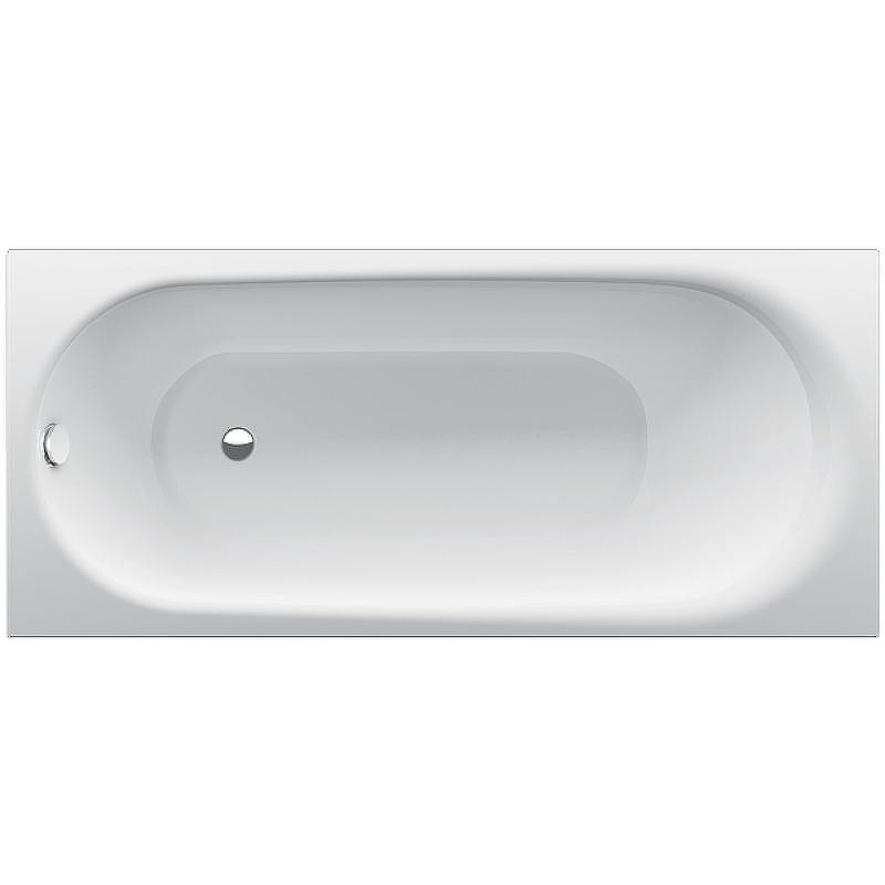 Bette Comodo Ванна стальная встраиваемая 180x70 см, BetteGlasur Plus, с шумоизоляцией, цвет: белый 1251-000 PLUS