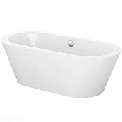 Bette Starlet Oval Silhouette Ванна отдельностоящая 175x80 см, с шум.изл., без перелива, цвет: белый 2680-000 CFXXK