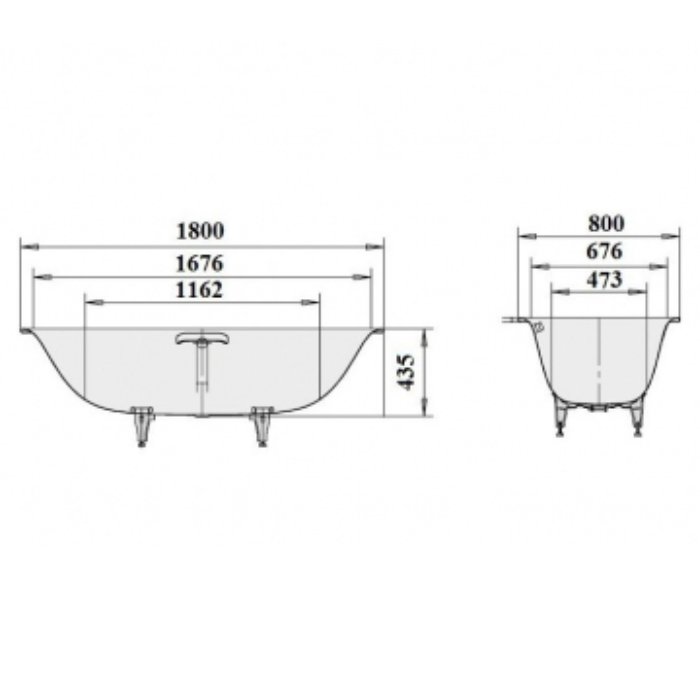 Kaldewei Silenio 674 Стальная ванна с покрытием Easy-Clean 267400013001
