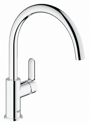 Grohe BauEdge Смеситель для кухни, литой рычаг, цвет: хром 31367000