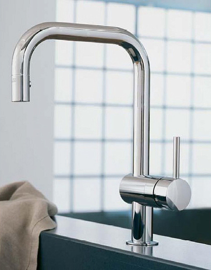 Grohe Minta Смеситель для кухни, с поворотным изливом, цвет: хром 32488000