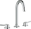 Grohe Concetto Смеситель для раковины высокий, с д/к, высота излива 16,9 см, цвет: хром 20216001