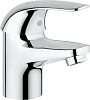 Grohe Euroeco Смеситель для раковины поворотный, без донного клапана, дл. излива 9,2 см, цвет: хром 32734000