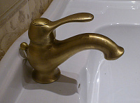 Fima Carlo Frattini Lamp Смеситель для раковины, цвет бронза античная F3301BR