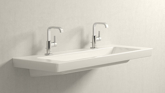 Grohe Allure Смеситель для раковины высокий, с д/к, высота излива 19,1 см, цвет: хром 32146000