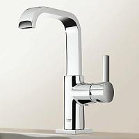 Grohe Allure Смеситель для раковины высокий, с д/к, высота излива 19,1 см, цвет: хром 32146000