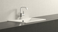 Grohe Allure Смеситель для раковины высокий, с д/к, высота излива 19,1 см, цвет: хром 32146000