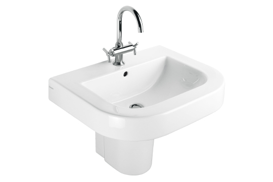 Grohe Atrio Смеситель для раковины вентильный, с д/к, длина излива 15,3 см, цвет: хром 21019000