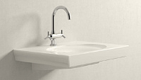 Grohe Atrio Смеситель для раковины вентильный, с д/к, длина излива 15,3 см, цвет: хром 21019000