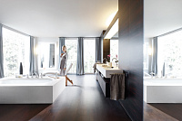 Grohe Atrio Смеситель для раковины вентильный, с д/к, длина излива 15,3 см, цвет: хром 21019000