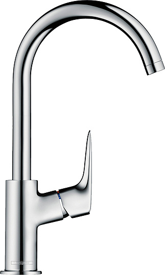 Hansgrohe Logis Смеситель для раковины, с донным клапаном, цвет: хром 71130000
