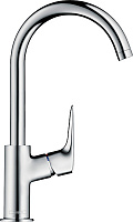 Hansgrohe Logis Смеситель для раковины, с донным клапаном, цвет: хром 71130000
