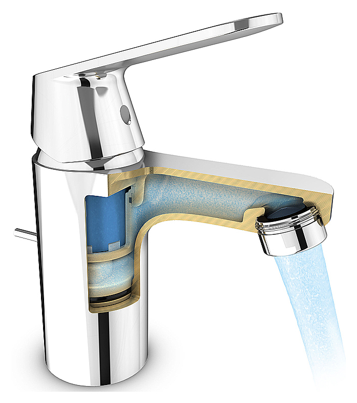 Grohe Eurosmart Cosmopolitan Смеситель для раковины, с д/к, длина излива 9,3 см, цвет: хром 3282500E