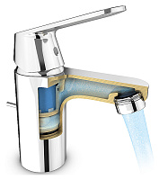 Grohe Eurosmart Cosmopolitan Смеситель для раковины, с д/к, длина излива 9,3 см, цвет: хром 3282500E