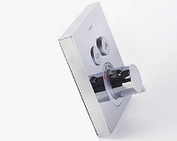 Hansgrohe ShowerSelect Термостат для душа встраиваемый на 2 потребителя, внешняя часть, цвет: хром 15763000