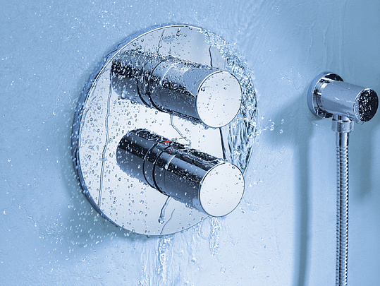 Grohe Grohtherm 3000 Cosmopolitan Термостатический смеситель для душа встр., внеш. часть, цвет: хром 19467000