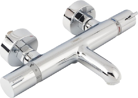 Hansgrohe Ecostat Термостат для ванны Comfort BM, излив 17,7 см, цвет: хром 13114000