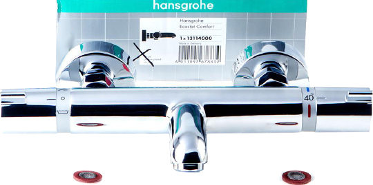 Hansgrohe Ecostat Термостат для ванны Comfort BM, излив 17,7 см, цвет: хром 13114000