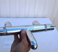 Hansgrohe Ecostat Термостат для ванны Comfort BM, излив 17,7 см, цвет: хром 13114000