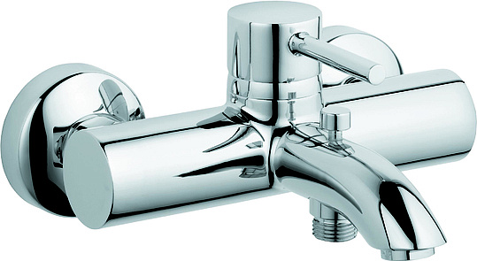 Kludi Bozz Смеситель для ванны и душа DN 15 настенный, цвет: хром 386910576