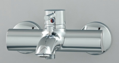 Kludi Bozz Смеситель для ванны и душа DN 15 настенный, цвет: хром 386910576
